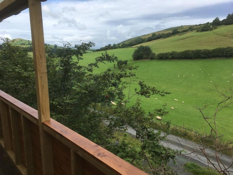Cabin Pren , Darowen , Machynlleth Apartment Exterior foto